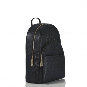 Black Women's Brahmin Dartmouth Backpack Backpacks | 0874AXCET