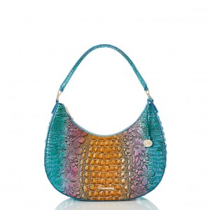 Multicolor Women's Brahmin Bekka Shoulder Bags | 9283QECXZ