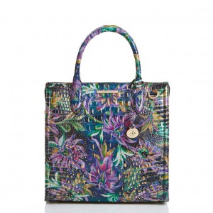 Multicolor Women's Brahmin Caroline Satchel Bags | 7214PCHFA