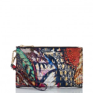 Multicolor Women's Brahmin Daisy Clutch Bags | 4169UNDKH