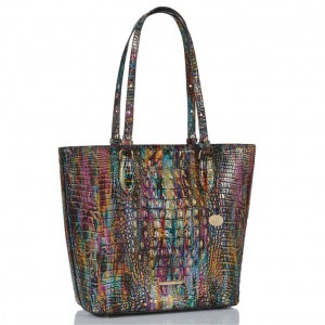 Multicolor Women's Brahmin Ellen Tote Bags | 1085HNILF