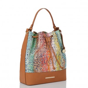 Multicolor Women's Brahmin Marlowe Bucket Bags | 5718AGYTS