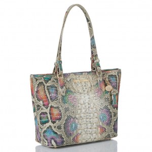 Multicolor Women's Brahmin Medium Asher Tote Bags | 4285GQVPH