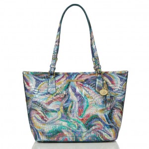 Multicolor Women's Brahmin Medium Asher Tote Bags | 4906LTVXH