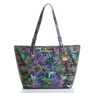 Multicolor Women's Brahmin Medium Asher Tote Bags | 7182YAKSF