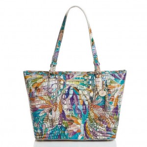 Multicolor Women's Brahmin Medium Asher Tote Bags | 3704NBUQP