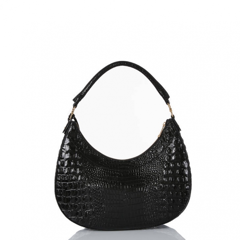 Black Women's Brahmin Bekka Shoulder Bags | 7201XZIHA