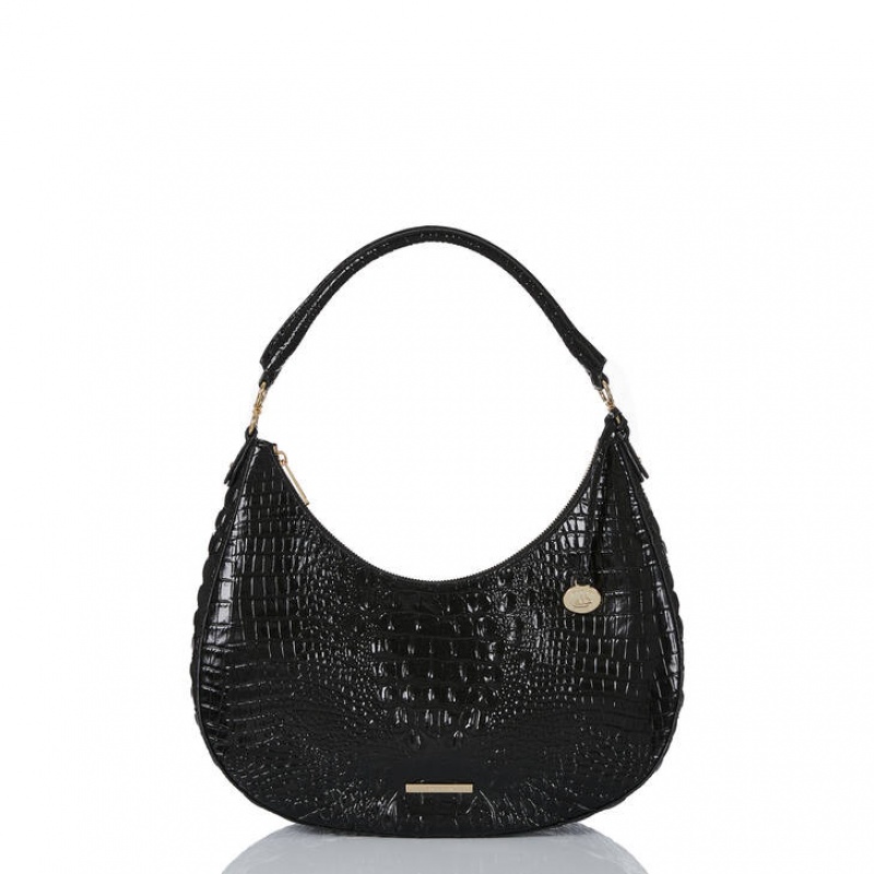 Black Women\'s Brahmin Bekka Shoulder Bags | 7201XZIHA