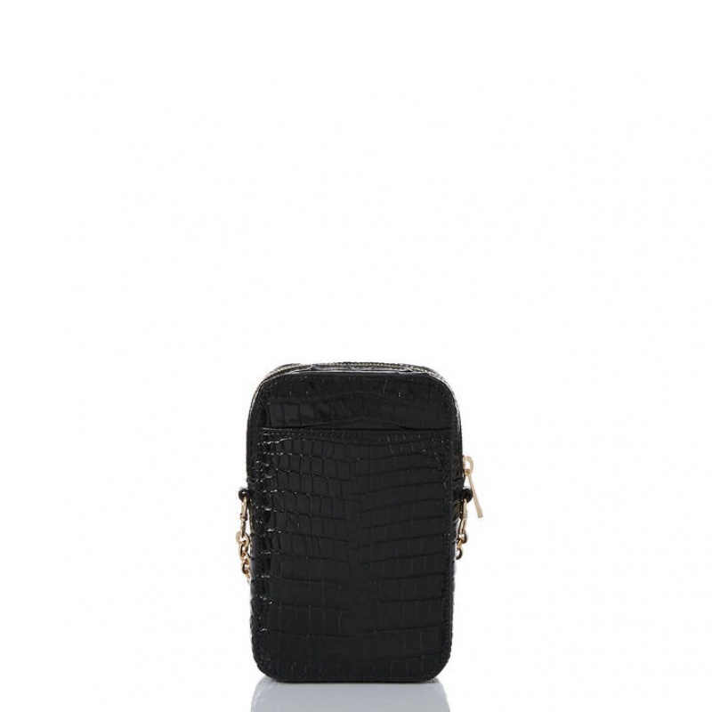 Black Women's Brahmin Cassia Crossbody Bags | 0371KGQBE