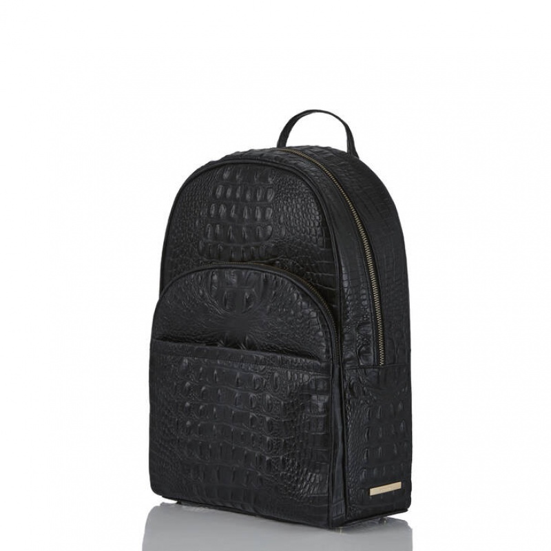 Black Women's Brahmin Dartmouth Backpack Backpacks | 0874AXCET