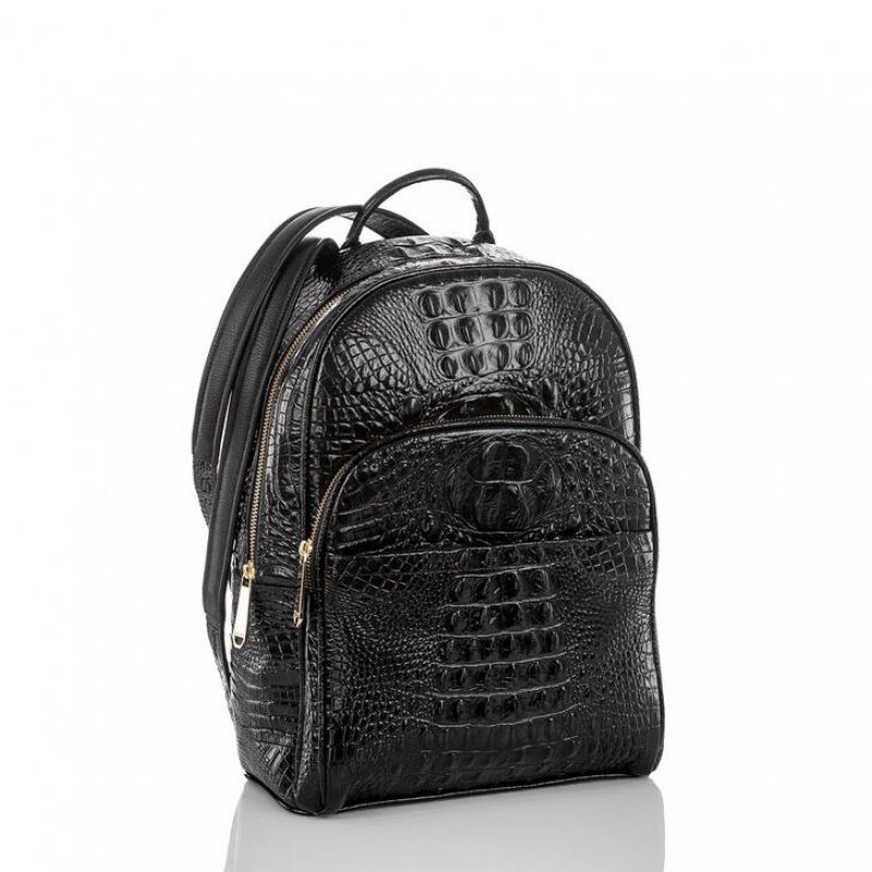 Black Women's Brahmin Dartmouth Backpack Backpacks | 2347DFPSR