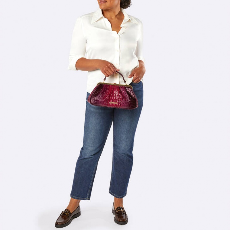 Black Women's Brahmin Emmett Crossbody Bags | 5638XMHDF