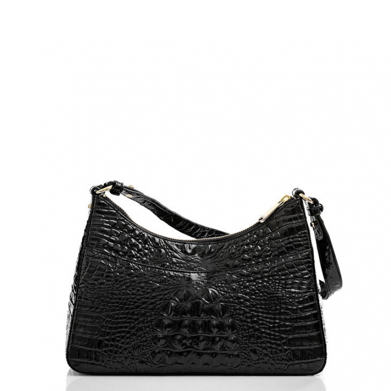 Black Women's Brahmin Esme Shoulder Bags | 4570QJMOG