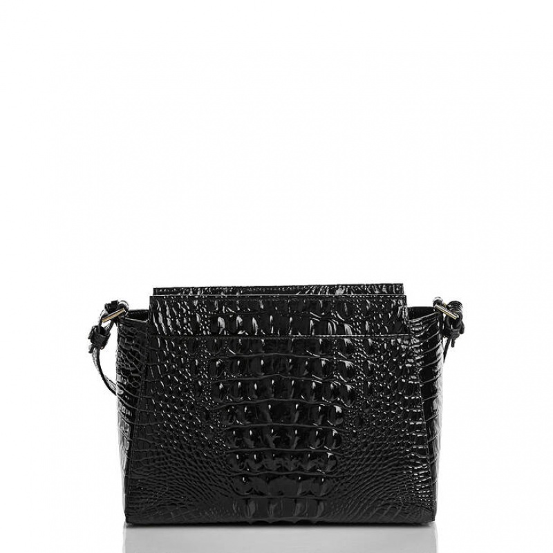 Black Women's Brahmin Hillary Crossbody Bags | 0673XHBJY