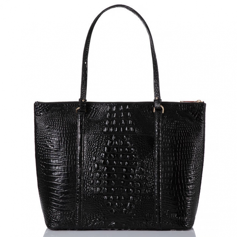 Black Women's Brahmin Jules Travel Bags | 8423FXGKZ