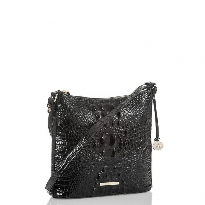 Black Women's Brahmin Katie Crossbody Bags | 7964XMJQP