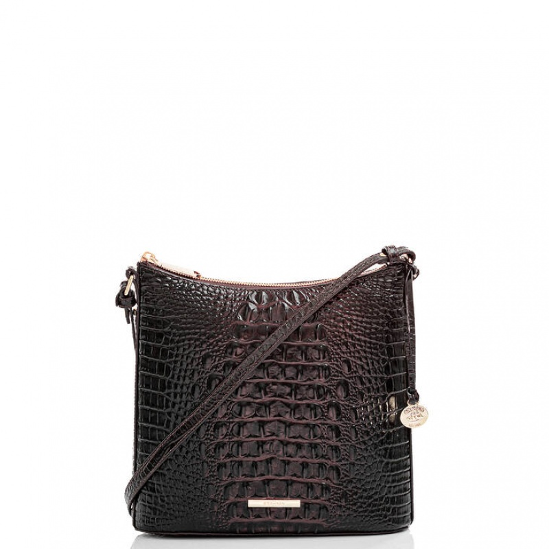 Black Women\'s Brahmin Katie Crossbody Bags | 9632FKXTR