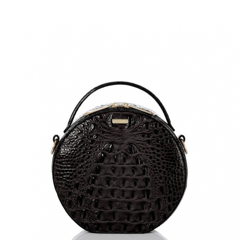 Black Women's Brahmin Lane Crossbody Bags | 3278KWOIU