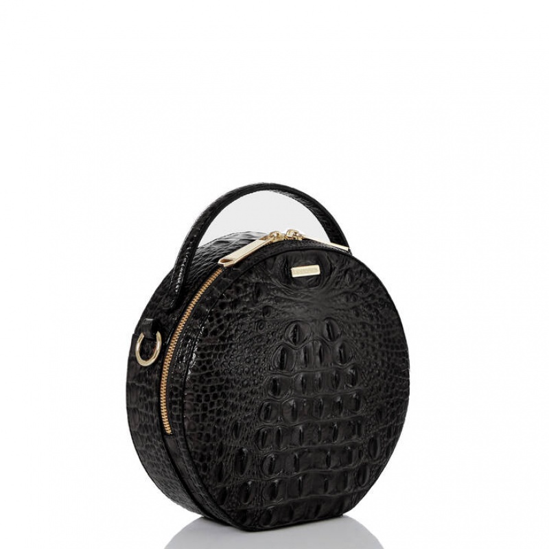 Black Women\'s Brahmin Lane Crossbody Bags | 3278KWOIU