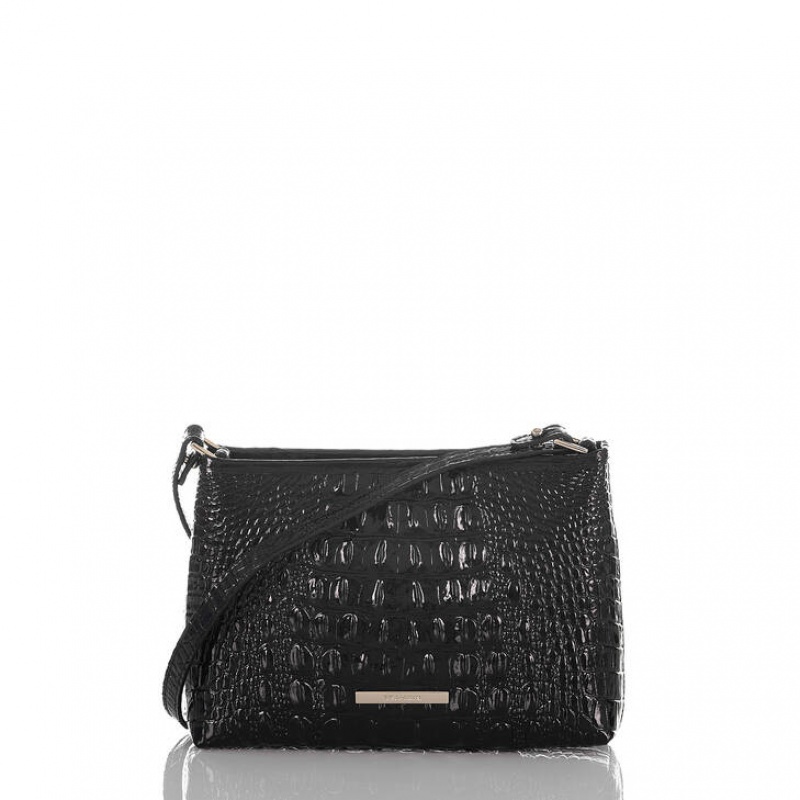 Black Women\'s Brahmin Lorelei Shoulder Bags | 1495NFPLE