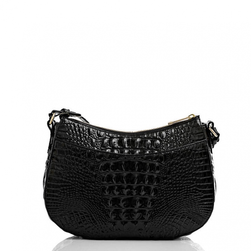 Black Women's Brahmin Shayna Crossbody Bags | 4879KWVFT