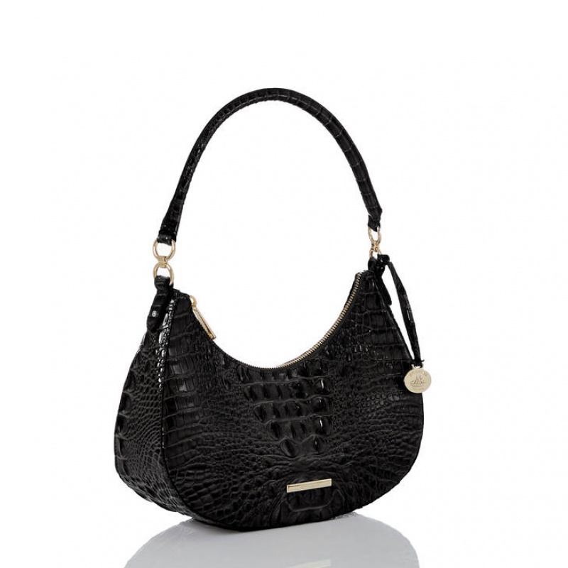 Black Women\'s Brahmin Small Bekka Shoulder Bags | 4016SVTMR