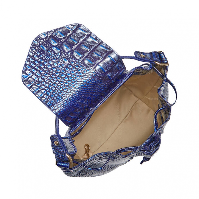 Blue Women's Brahmin Kendall Backpacks | 2095UPYXV