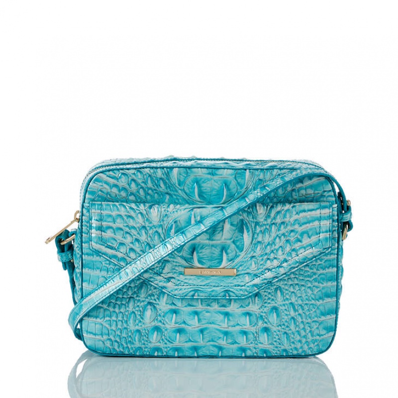 Blue Women\'s Brahmin Shea Crossbody Bags | 4785NEOPC