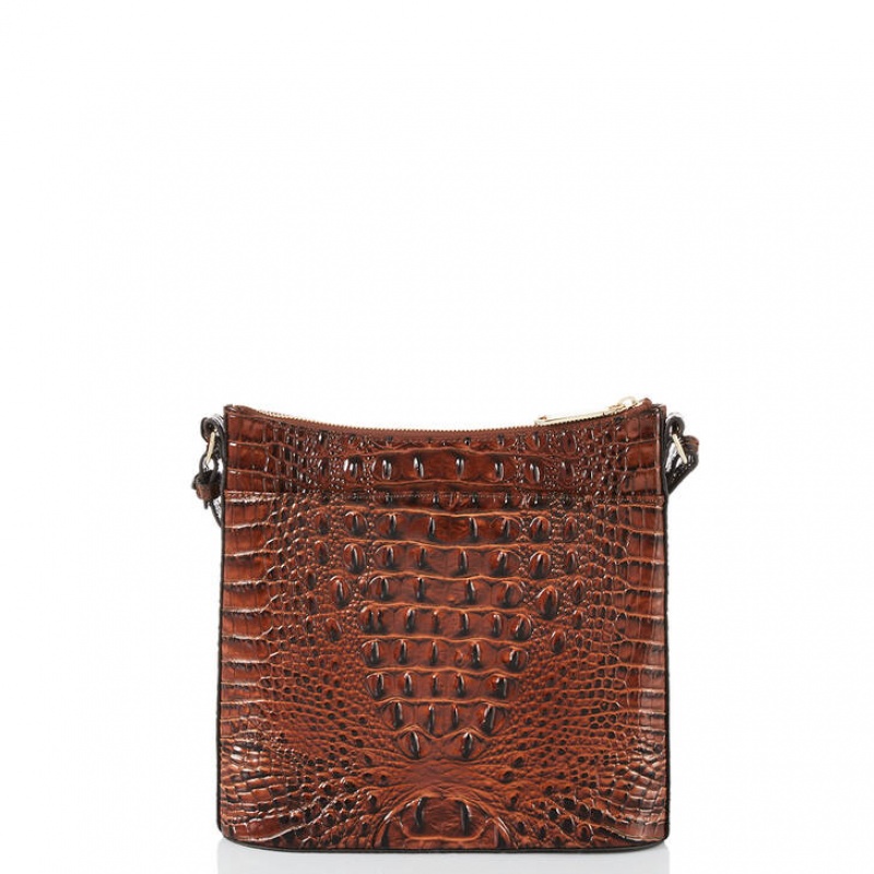 Brown Women's Brahmin Katie Crossbody Bags | 5612XTGUM