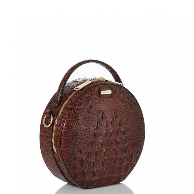 Brown Women\'s Brahmin Lane Crossbody Bags | 6287JLGBT