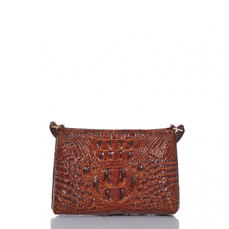 Brown Women's Brahmin Lorelei Shoulder Bags | 9540TGZNW