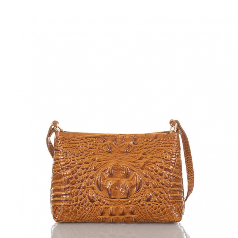 Brown Women's Brahmin Lorelei Shoulder Bags | 5130JXQWG