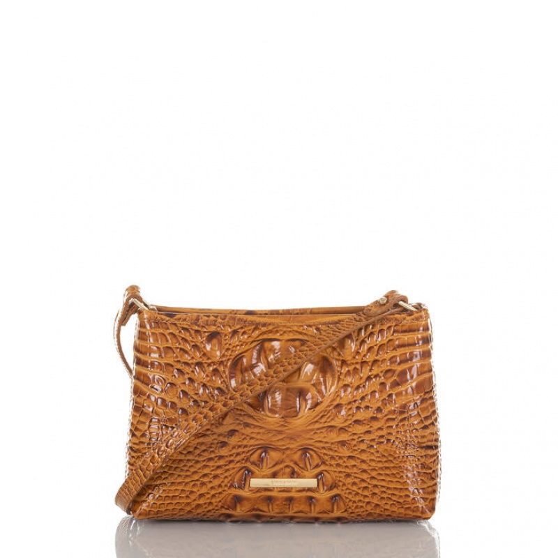 Brown Women\'s Brahmin Lorelei Shoulder Bags | 5130JXQWG