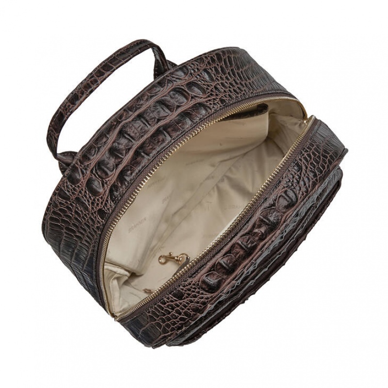 Chocolate Women's Brahmin Dartmouth Backpack Backpacks | 6281EMXKU