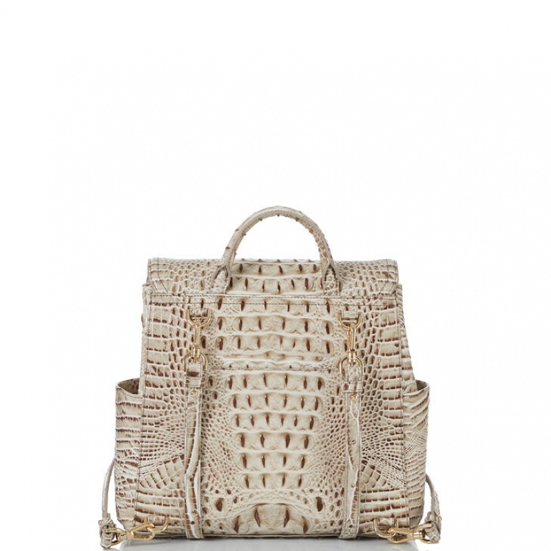 Grey Women's Brahmin Liz Backpacks | 4176DPGQF