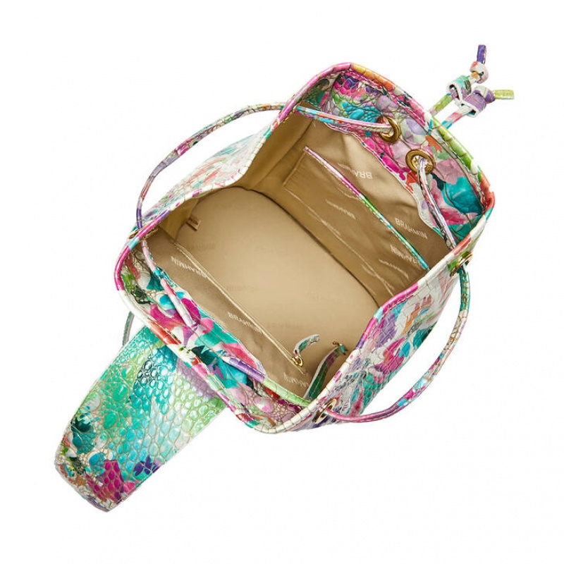 Multicolor Women's Brahmin Allie Bucket Bags | 8213OLVNI