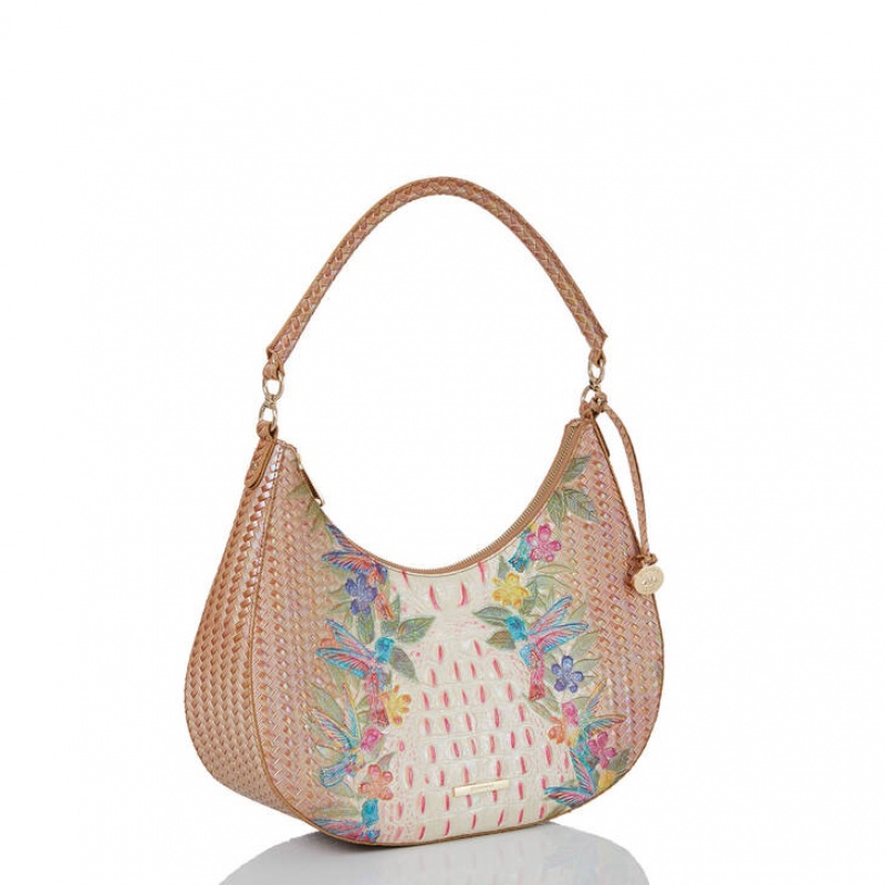 Multicolor Women's Brahmin Bekka Shoulder Bags | 3824PWKCE