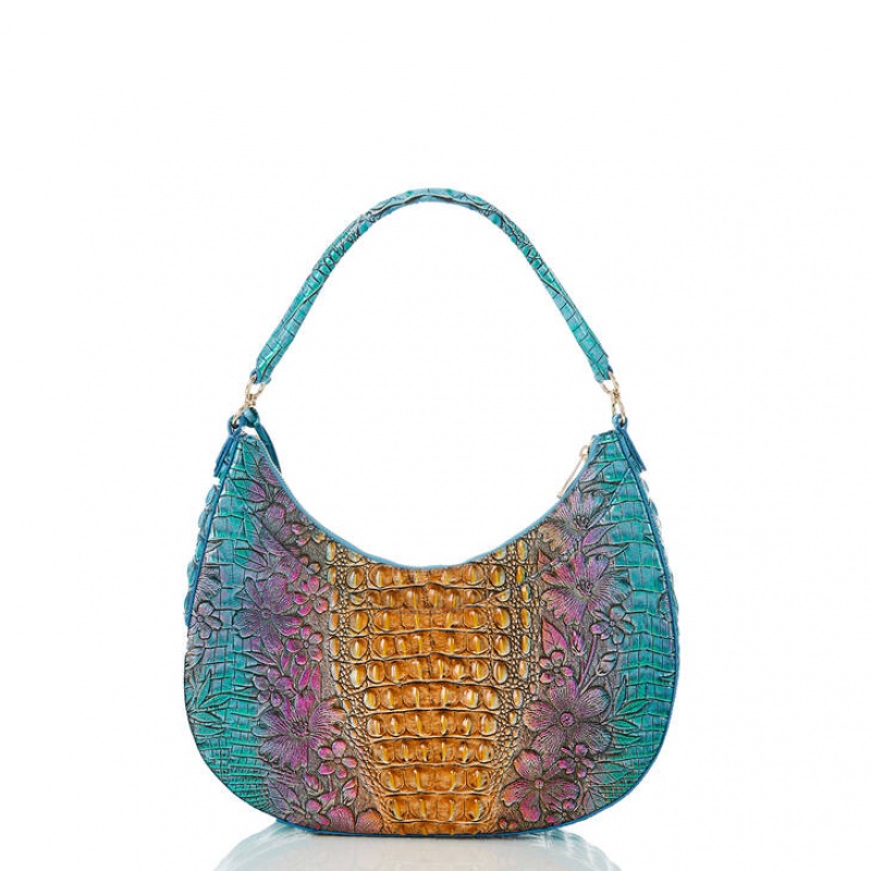 Multicolor Women's Brahmin Bekka Shoulder Bags | 9283QECXZ