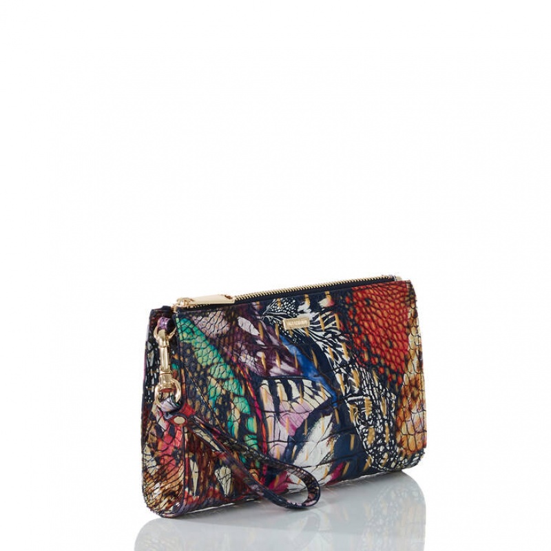 Multicolor Women's Brahmin Daisy Clutch Bags | 4169UNDKH