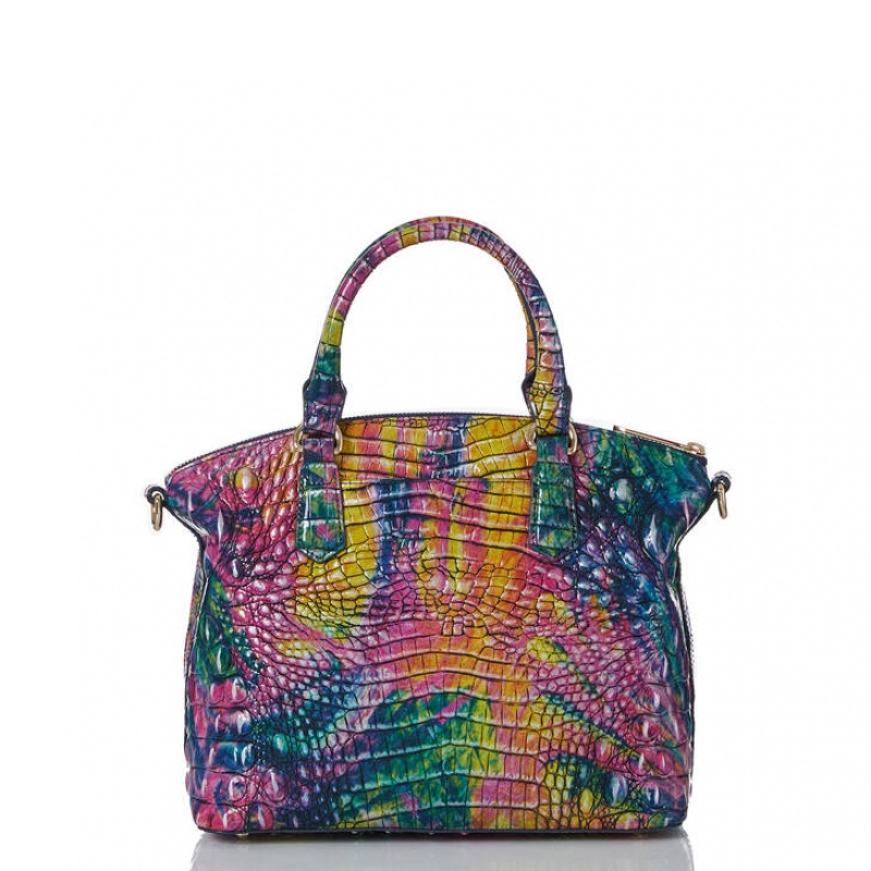 Multicolor Women's Brahmin Duxbury Satchel Bags | 8756QFCVJ