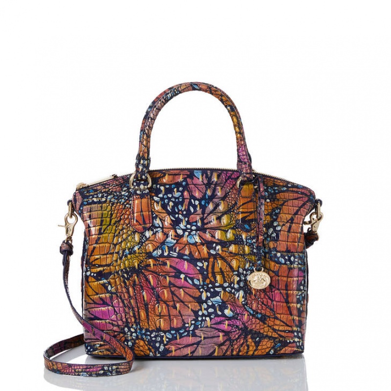 Multicolor Women's Brahmin Duxbury Satchel Bags | 9451YQZBH