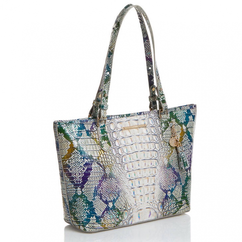 Multicolor Women's Brahmin Medium Asher Tote Bags | 0439DQZKE