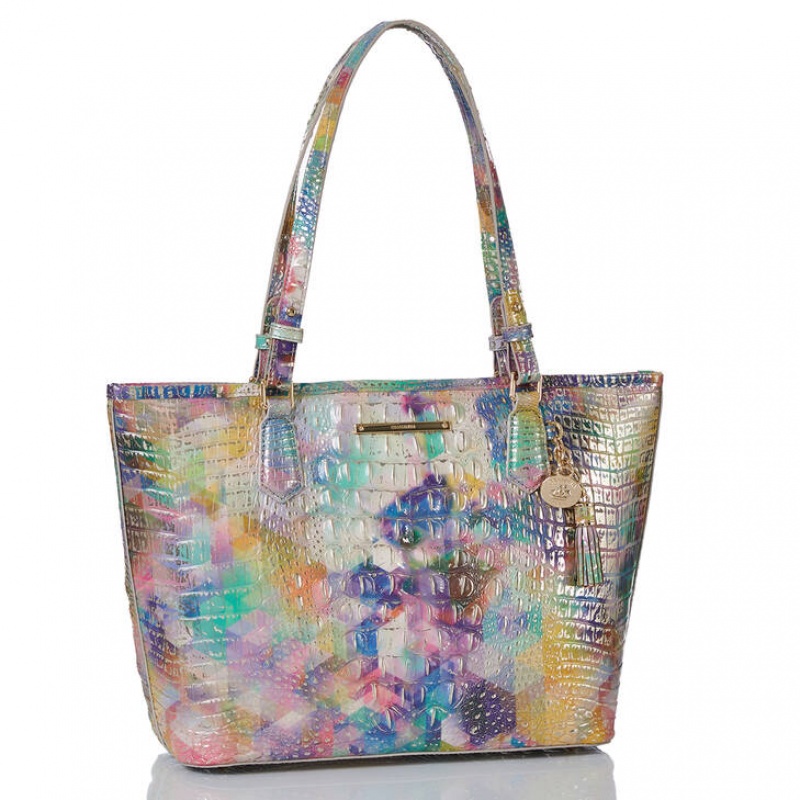 Multicolor Women's Brahmin Medium Asher Tote Bags | 4983BKLVT