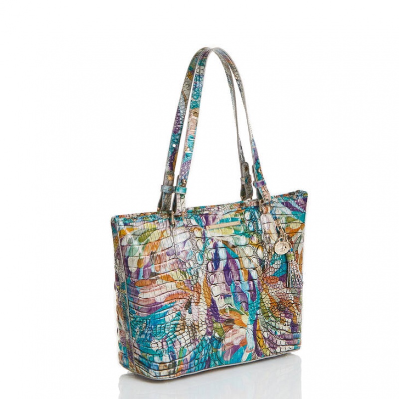 Multicolor Women's Brahmin Medium Asher Tote Bags | 3704NBUQP