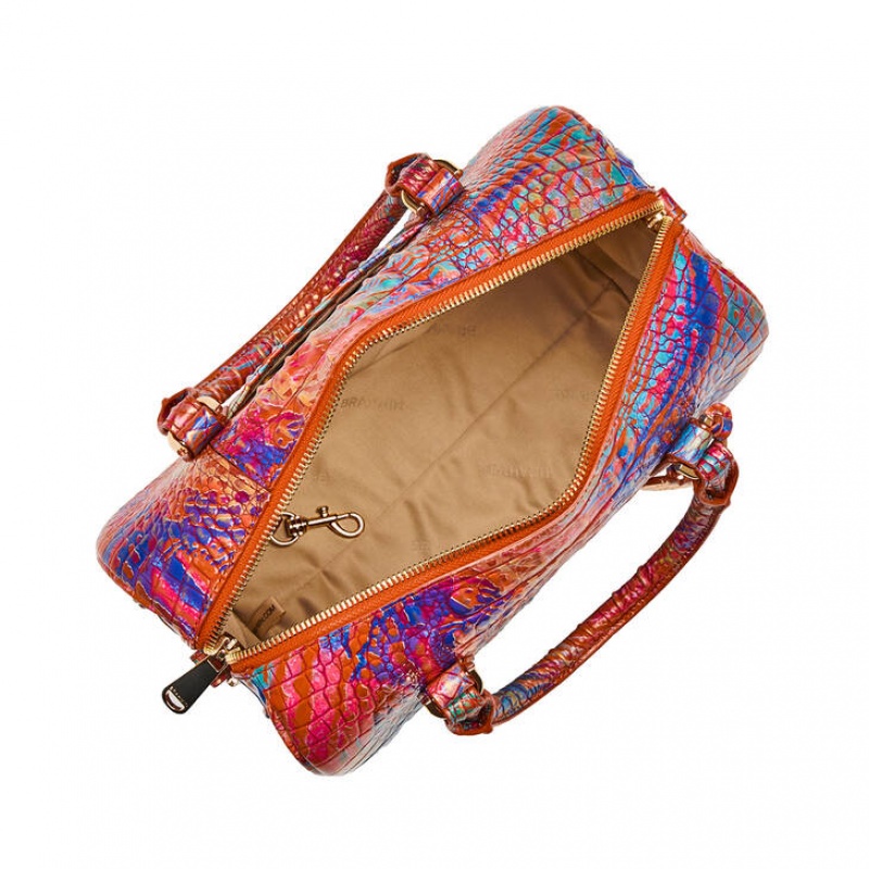 Multicolor Women's Brahmin Stacy Satchel Bags | 7643ZMCEG