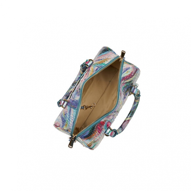 Multicolor Women's Brahmin Stacy Satchel Bags | 6024NWUGT