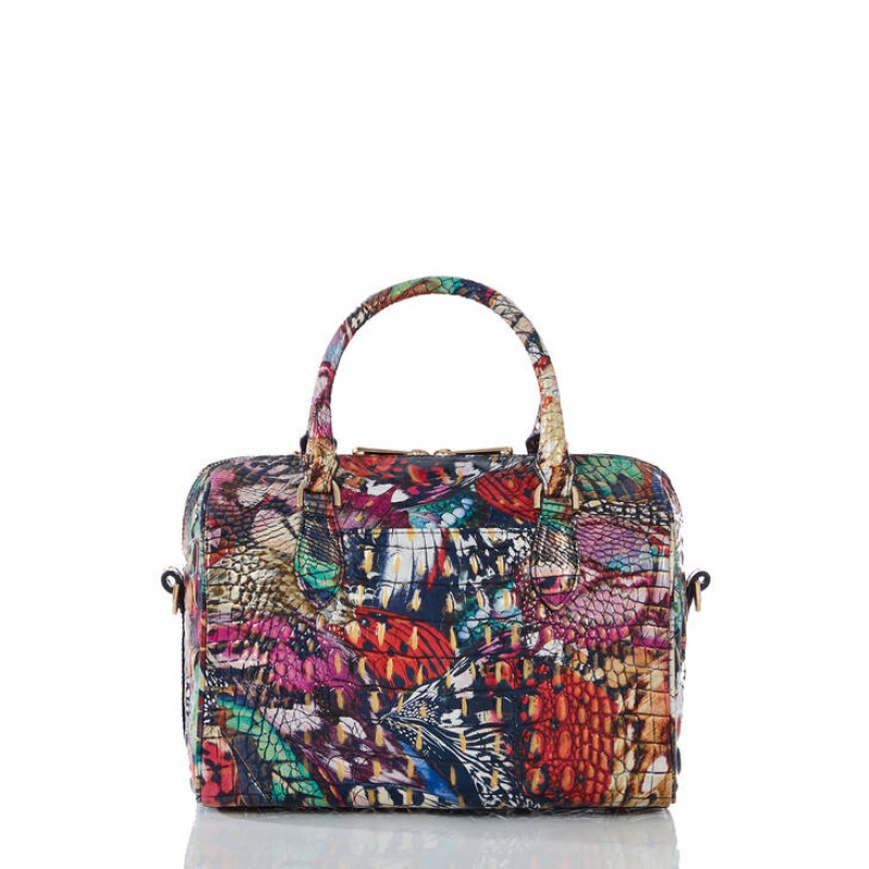 Multicolor Women's Brahmin Stacy Satchel Bags | 4021DLMTC