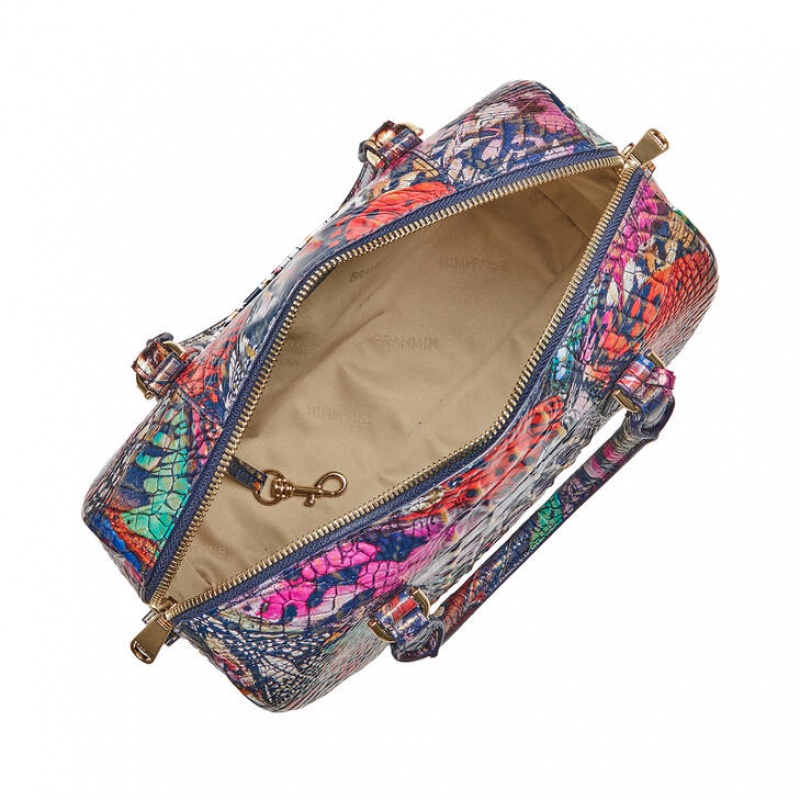 Multicolor Women's Brahmin Stacy Satchel Bags | 4021DLMTC