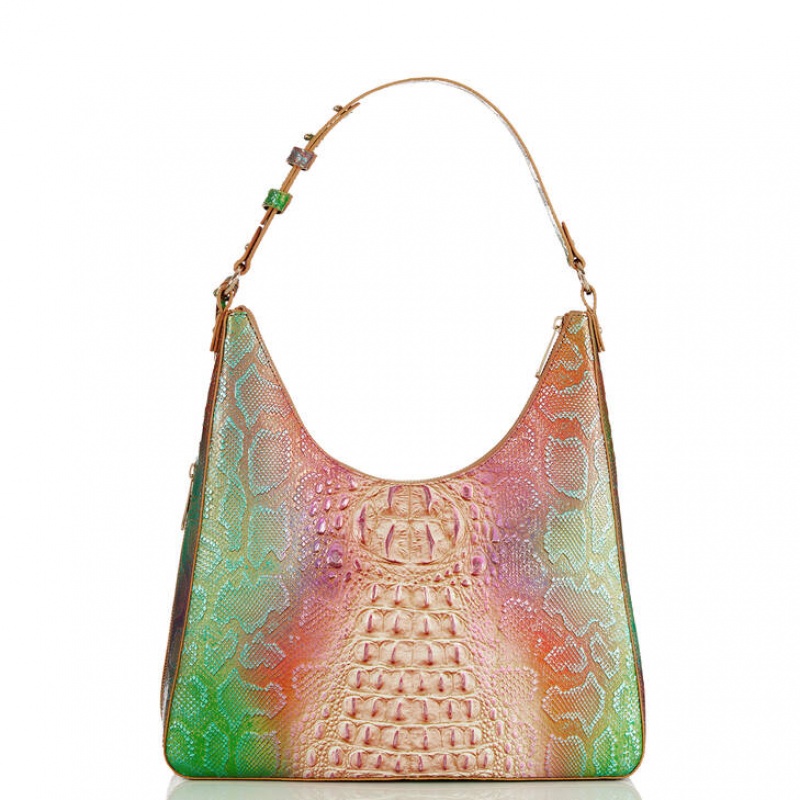 Multicolor Women's Brahmin Tabitha Shoulder Bags | 9601RNTVM