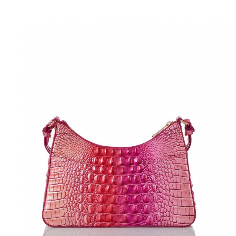 Pink Women's Brahmin Esme Shoulder Bags | 1706BSXIE